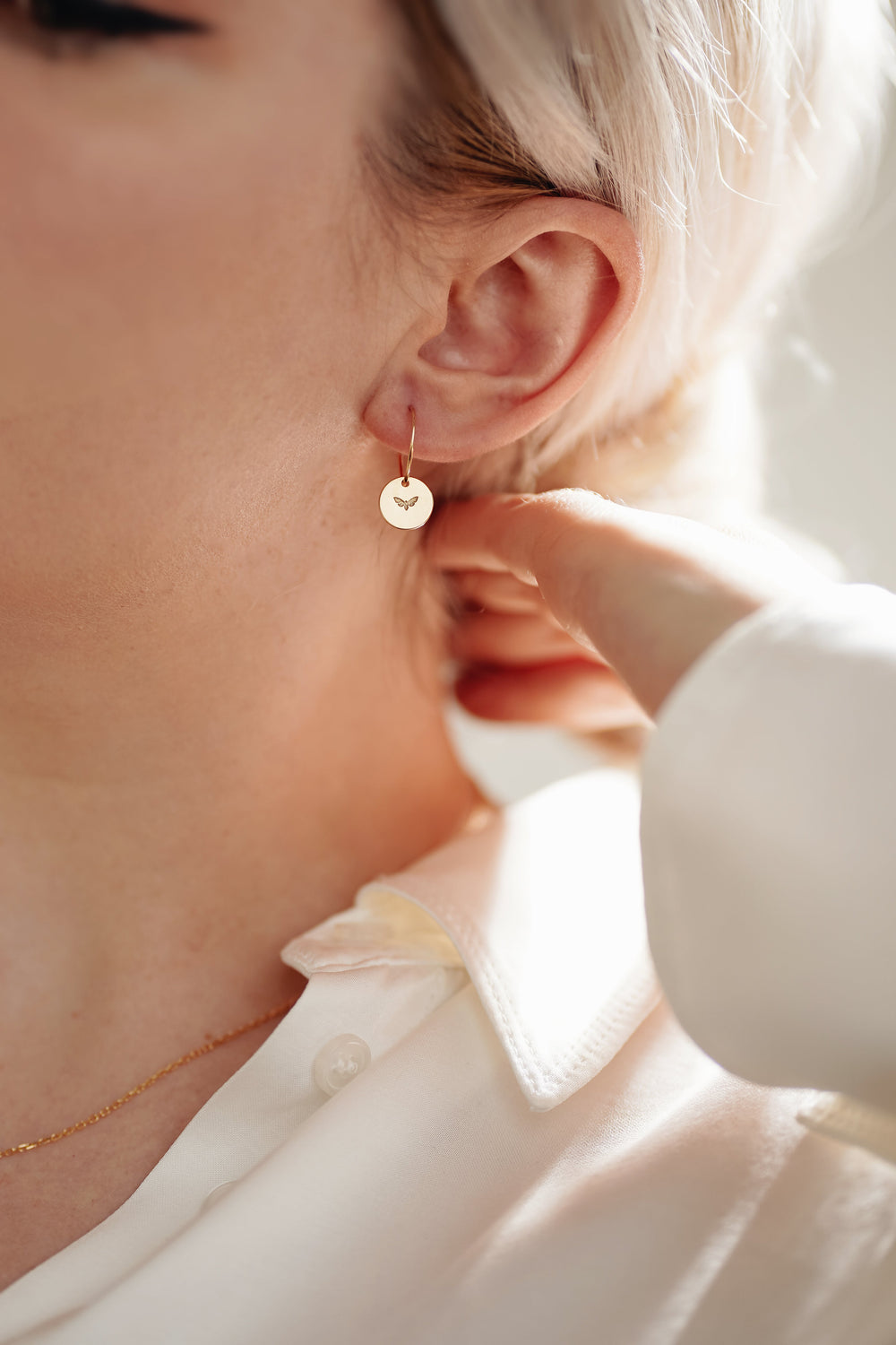 Goldflies / Silverflies Earrings