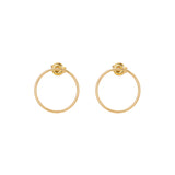 Golden Hoops kõrvarõngad-KUMA Design epood