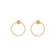 Golden Hoops kõrvarõngad-KUMA Design epood