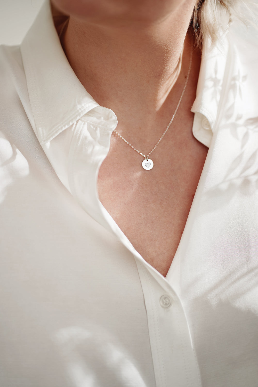 Heartbeat Necklace (silver)