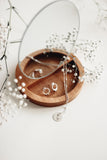 Necklace "Armastan" Rose (silver)