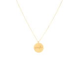 Necklace "Armastan" Rose (golden)