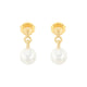 "Pärlimäng" Earrings (silver / golden)