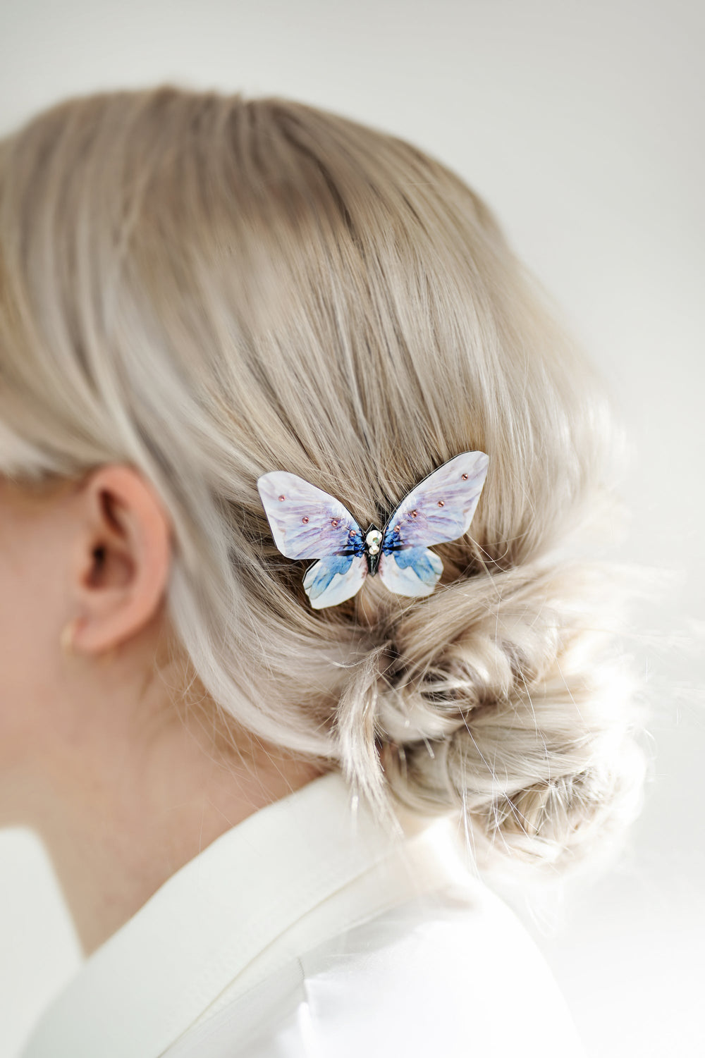 Guardian Angel Butterfly Brooch