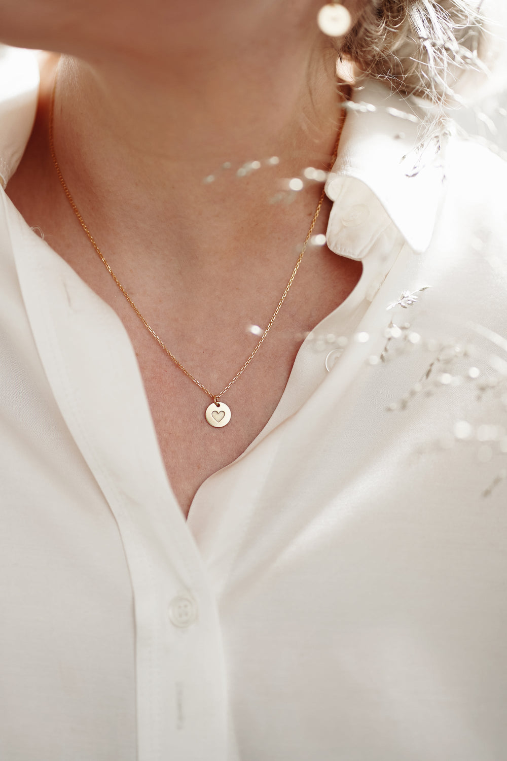 Heartbeat Necklace (golden)