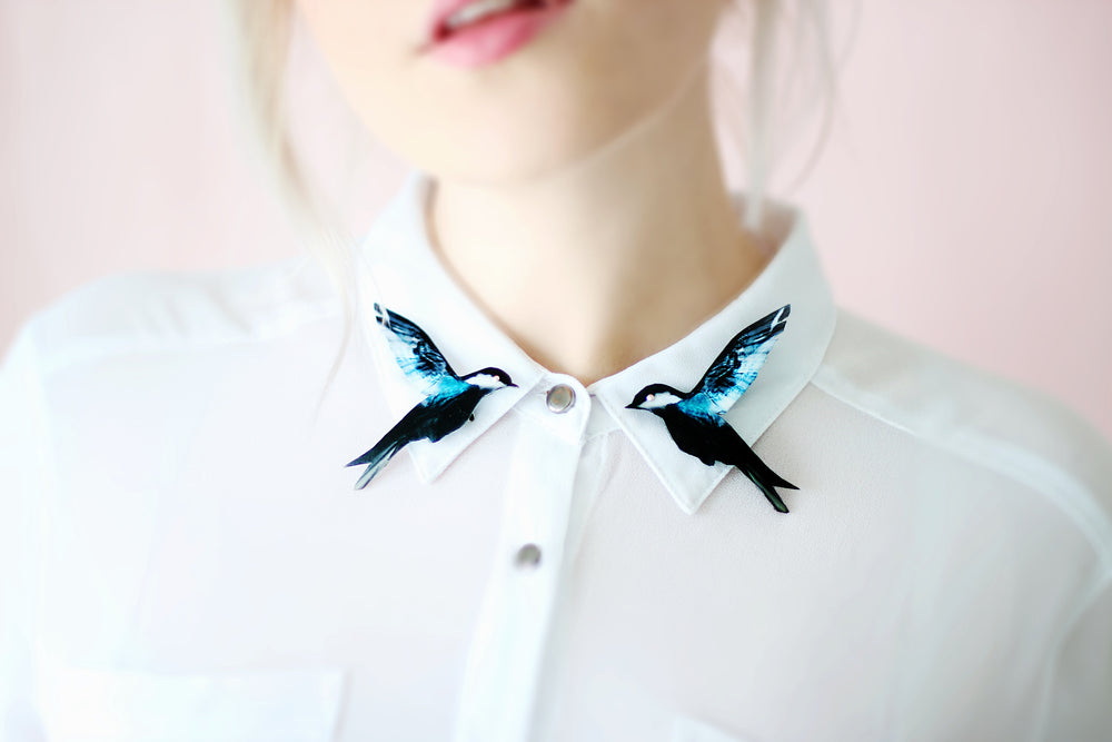 Piece of Freedom Swallow Brooch - KUMA Design Store