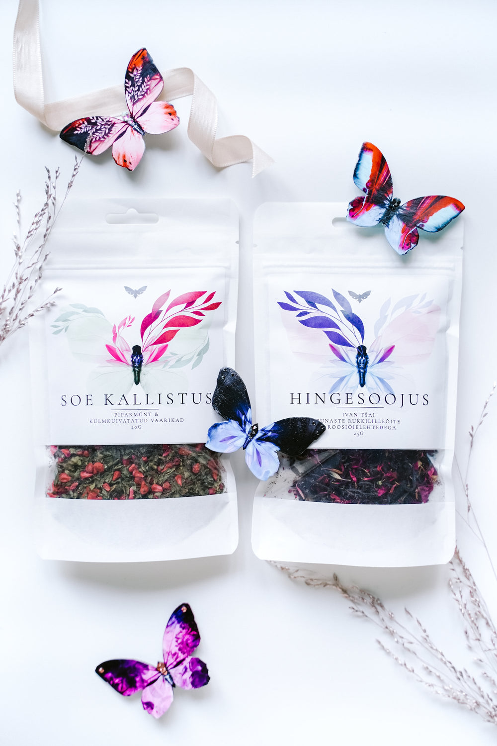 KUMA Brooch x KUMA organic tea Gift Set