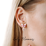 KUMA Butterfly Earrings x KUMA organic tea Gift Set