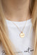 Necklace "Armastan" Heart (golden)