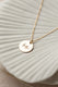 Necklace "Õpetaja" (golden)
