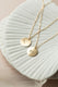 Necklace "Õpetaja" (golden)
