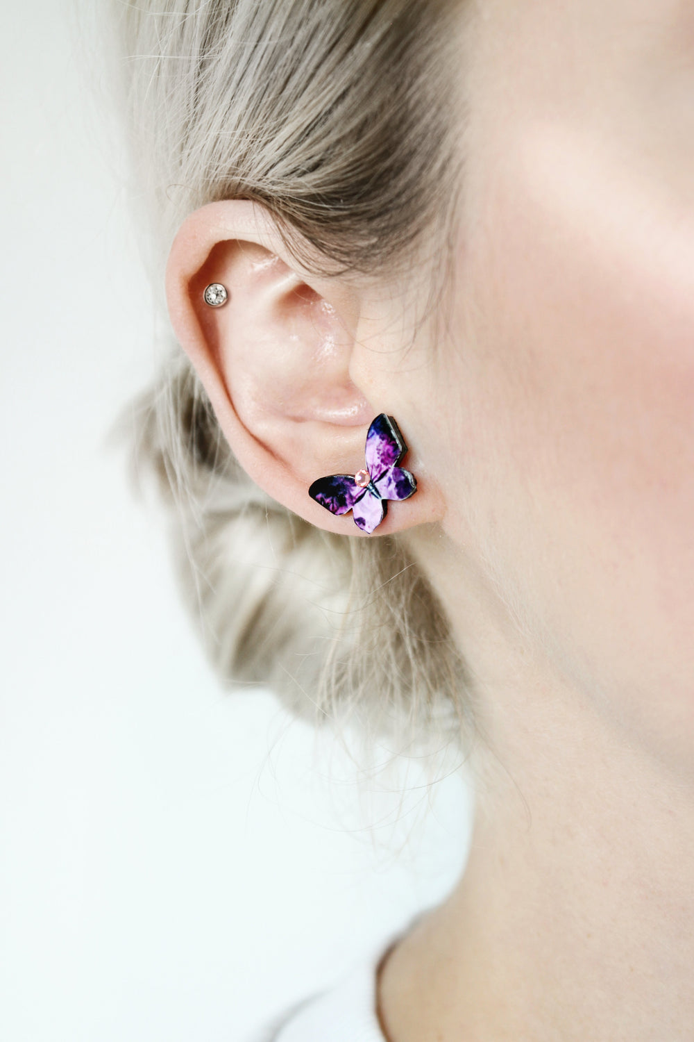 Madam Butterflies Butterfly Earrings
