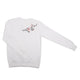 Dancing birds embroidered sweatshirt - KUMA Design Store