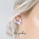 KUMA Butterfly Earrings x KUMA organic tea Gift Set