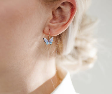 Guardian Angel Earrings (925 silver / golden)