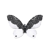 White Lace Butterfly brooch - KUMA Design Store