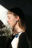 Taevalinnud Earrings (925 silver / golden)