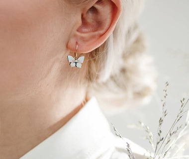 Innocence Earrings (925 silver / golden)