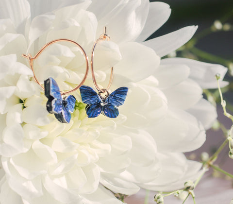 Taevalinnud Earrings (925 silver / golden)