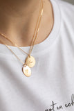 Necklace "Ema" (golden)