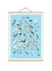 Wall print "Eesti linnud" by Mari Ojasaar