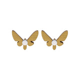 Butterfly Effect Black-Gold Auskari-KUMA Design Store