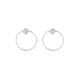 Silver Hoops Earrings - KUMA Design Store