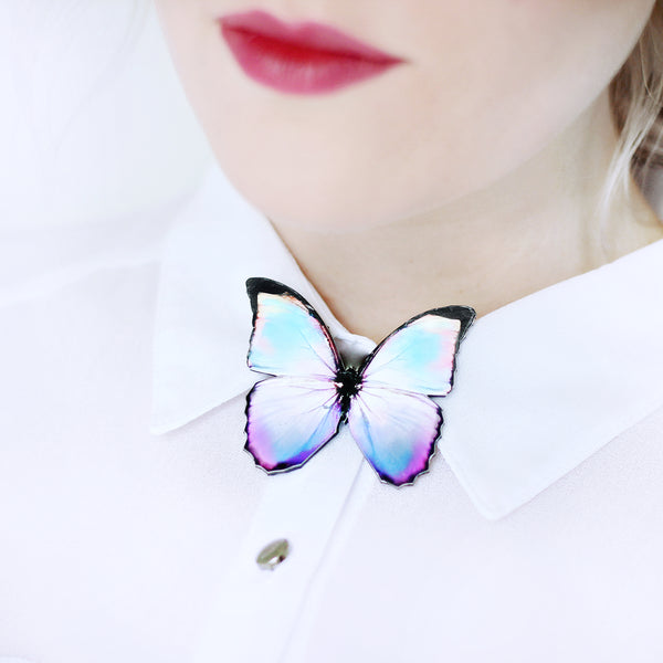 Live and Let Fly – Butterfly Brooches Perfect for Evening Attire.