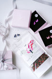 KUMA Butterfly Earrings x KUMA organic tea Gift Set