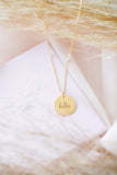 Necklace "Kallis" (golden)