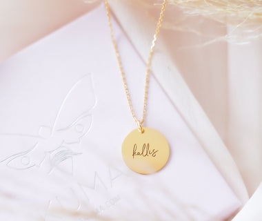 Necklace "Kallis" (golden)