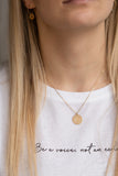 Necklace "Vanaema" (golden)