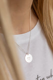 Necklace "Ema" (silver)
