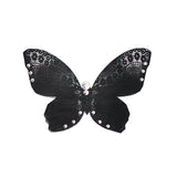 Black Lace Butterfly brooch - KUMA Design Store