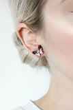 Queen of Hearts Butterfly Earrings