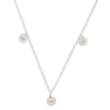 Necklace "Oled armas mulle" (silver)