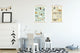 Wall print "Numbriloomad" by Mari Ojasaar (with print hangers) (in Latvian)