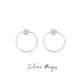 KUMA Silver Earrings x KUMA organic tea Gift Set