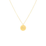 Necklace "Ema" (golden)