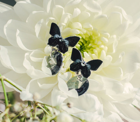 Öölinnud Butterfly Earrings